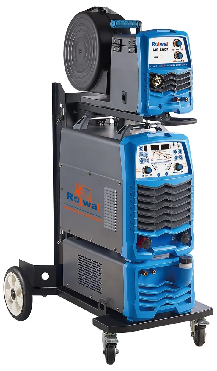 MIG Pulse 500A Pwofesyonèl Welder